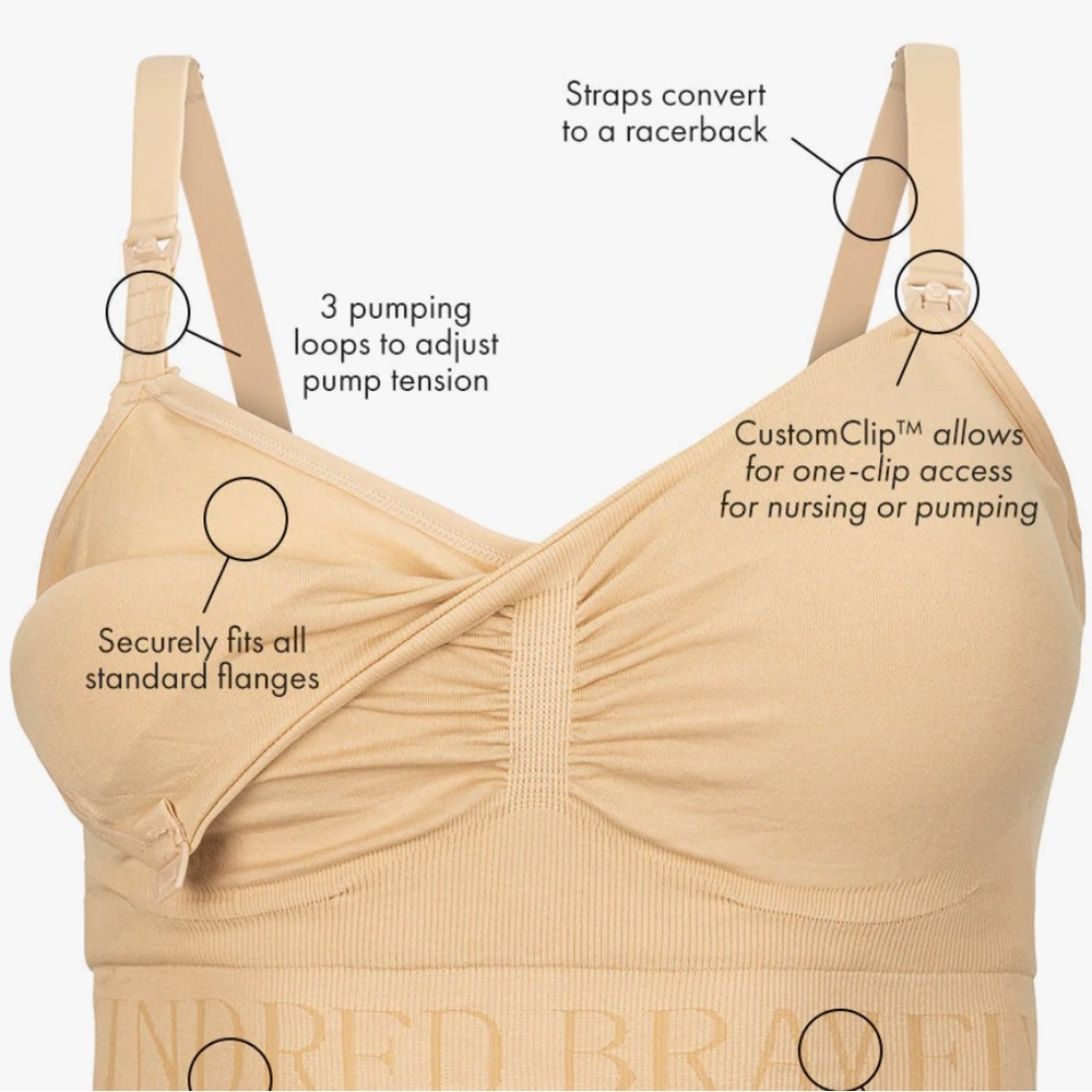 Kindred Bravely Convertible Sublime® Hands-Free Pumping & Nursing Bra